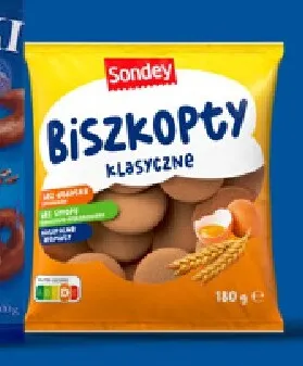 Biszkopty klasyczne Sondey promocja w Lidl