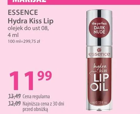 Olejek do ust Hydra Kiss Lip promocja w Hebe