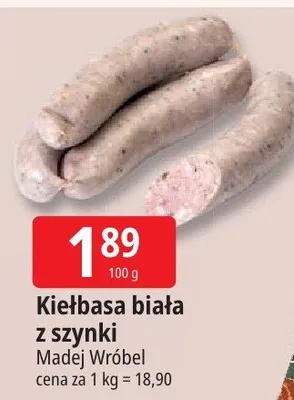 Kiełbasa biała promocja w Leclerc