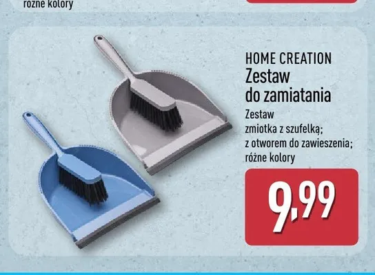 Zestaw do zamiatania Home Creation promocja w Aldi