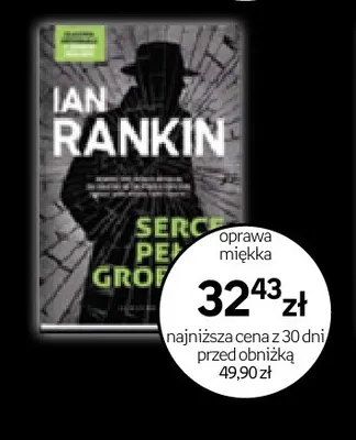 Książka Serce pełne grozy Ian Rankin promocja w Empik