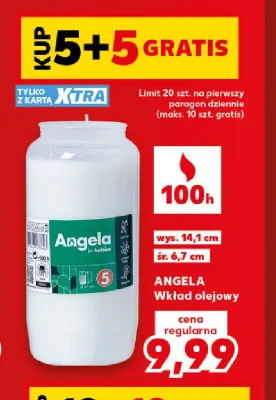 Wkład olejowy Angela promocja w Kaufland