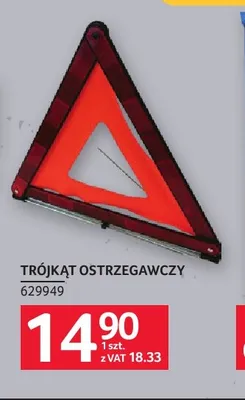 Trójkąt ostrzegawczy promocja w Selgros