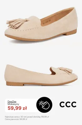 Mokasyny DeeZee promocja w CCC