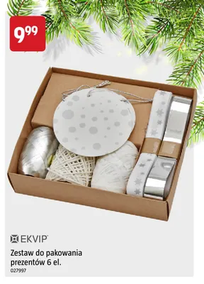 Zestaw do pakowania prezentów 6 el. Ekvip promocja w Jula