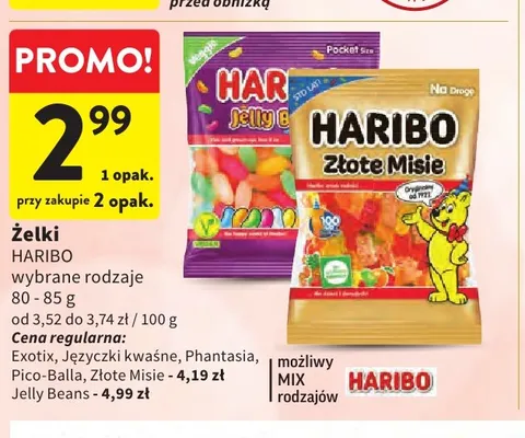 Żelki Haribo Pico-Balla promocja w Intermarche