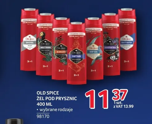 Żel pod prysznic Old Spice promocja w Selgros