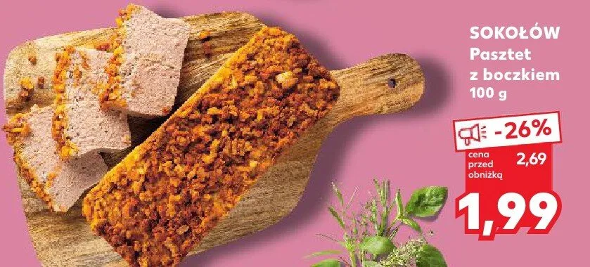 Pasztet z boczkiem promocja w Kaufland