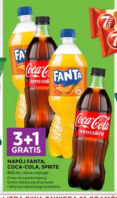 Napój gazowany Coca-Cola promocja w Stokrotka