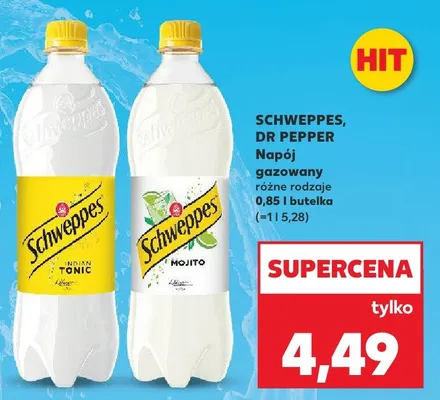 Napój gazowany tonic promocja w Kaufland