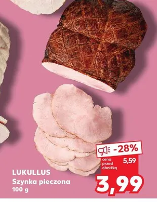 Szynka pieczona promocja w Kaufland