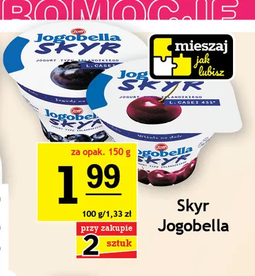 Skyr Jogobella promocja w Gram Market