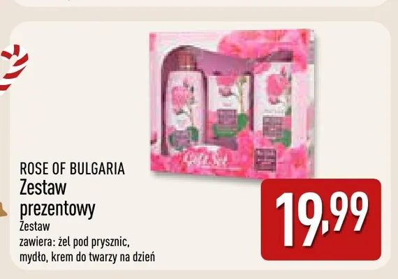 Zestaw prezentowy Rose of Bulgaria promocja w Aldi