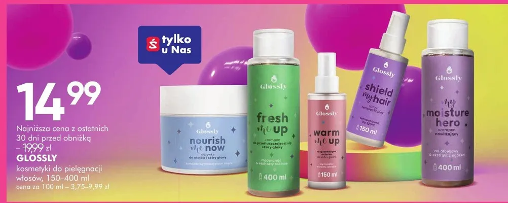 Kosmetyki do pielęgnacji włosów promocja w Super-Pharm