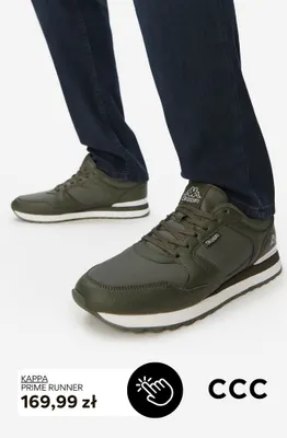 Buty sportowe Kappa Prime Runner promocja w CCC