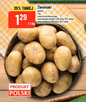 Ziemniaki jadalne polskie POLOmarket promocja w POLOmarket