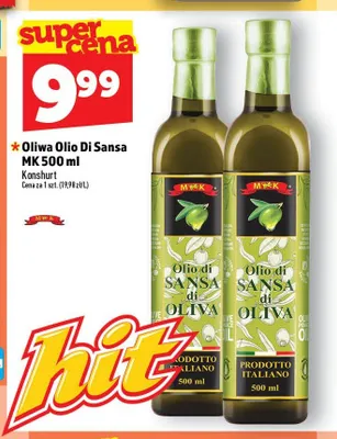 Oliwa Olio Di Sansa MK promocja w TOPAZ