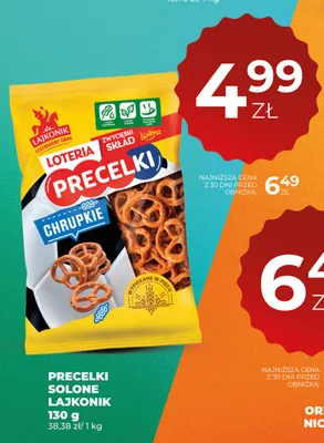 Precelki solone Lajkonik promocja w Duży Ben