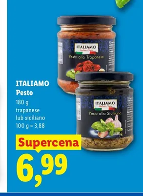 Pesto siciliano Italiamo promocja w Lidl