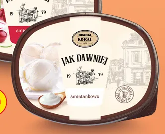 Lody Jak Dawniej śmietankowe promocja w Biedronka