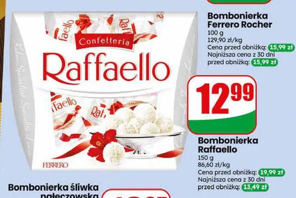 Bombonierka Raffaello promocja w Dino