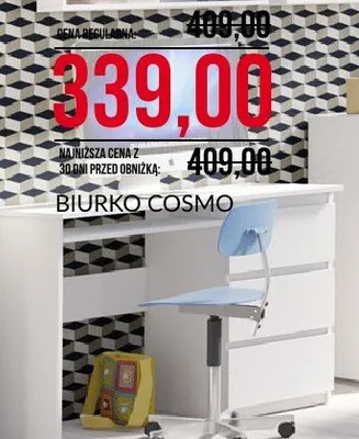 Biurko Cosmo Abra promocja w Abra Meble