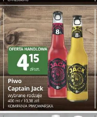 Piwo Captain Jack promocja w Marketvita