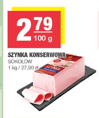 Szynka konserwowa Sokołów promocja w SPAR