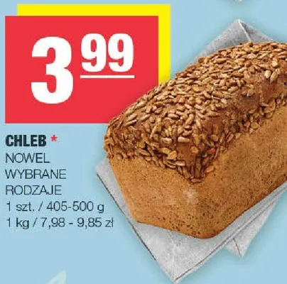 Chleb nowel wybrane rodzaje promocja w SPAR