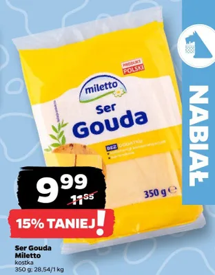Ser Gouda promocja w Netto