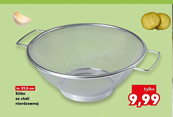 Sitko ze stali nierdzewnej promocja w Kaufland
