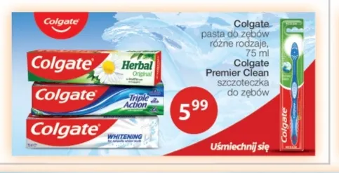 Pasta do zębów Colgate promocja w Drogerie Laboo
