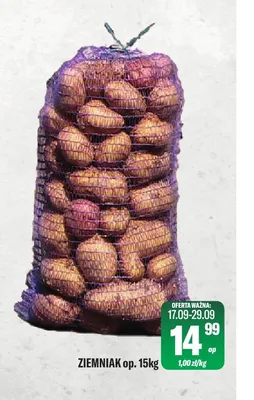Ziemniaki promocja w Tomi Markt