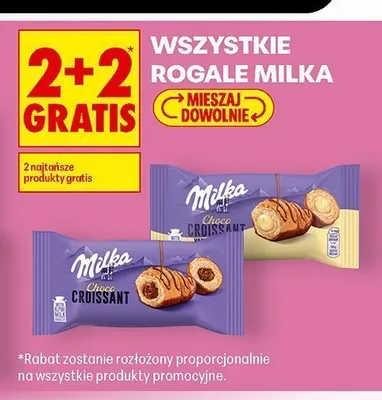 Rogale Milka promocja w Biedronka
