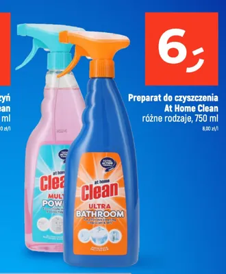 Preparat do czyszczenia łazienki At Home Clean Ultra Bathroom promocja w Dealz