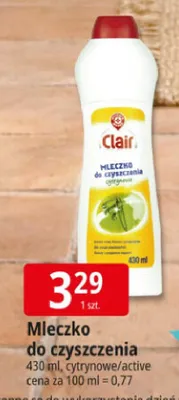 Mleczko do czyszczenia promocja w Leclerc