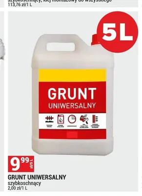 Grunt uniwersalny szybkoschnący promocja w Merkury Market