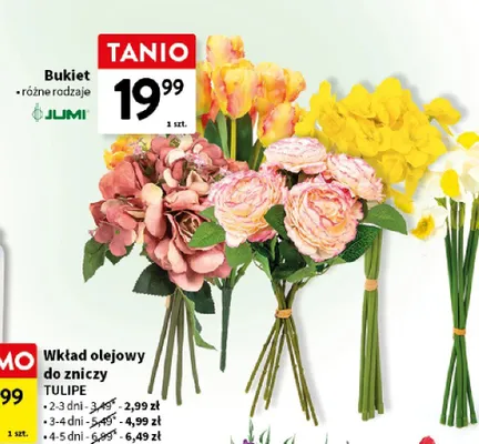 Bukiet różne rodzaje promocja w Intermarche