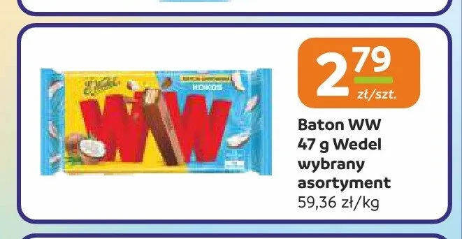 Baton WW E.Wedel promocja w Społem Częstochowa