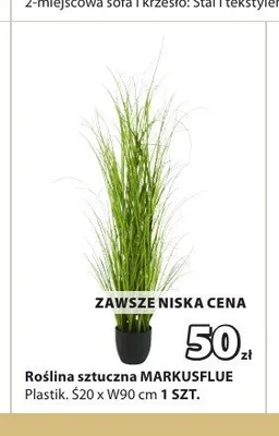 Roślina sztuczna MARKUSFLUE promocja w Jysk