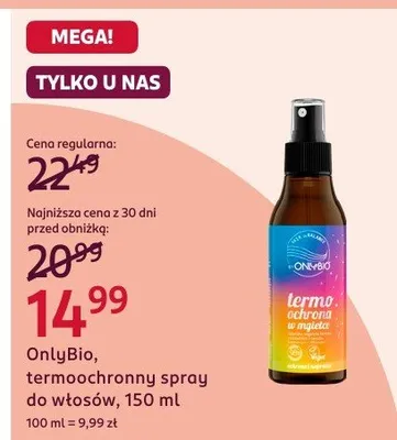 Termoochronny spray do włosów promocja w Rossmann