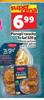 Pierogi z mięsem ze smażoną cebulą To Go! promocja w TOPAZ