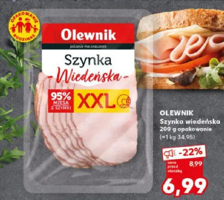 Szynka wiedeńska promocja w Kaufland