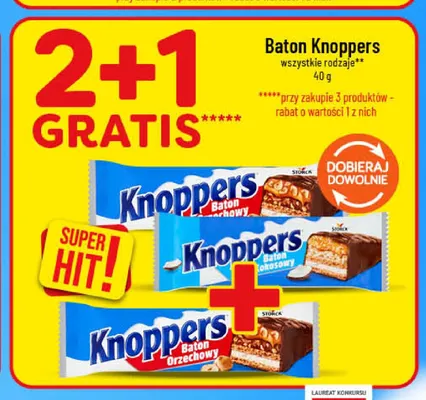 Baton Knoppers kokosowy promocja w POLOmarket