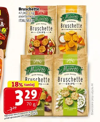 Bruschette Maretti Pizza promocja w Prim Market