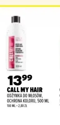 Odżywka do włosów ochrona koloru Call My Hair promocja w Drogerie Natura