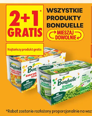 Produkty Bonduelle promocja w Biedronka