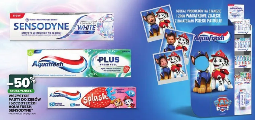Pasta do zębów Sensodyne Advanced White promocja w Stokrotka