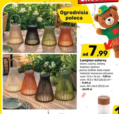 Lampion solarny promocja w Bricomarche