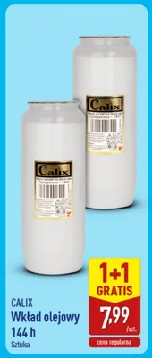 Wkład olejowy 144 h 1+1 GRATIS promocja w Aldi